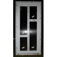 Vchodové dveře Aluplast 100x204 bílé